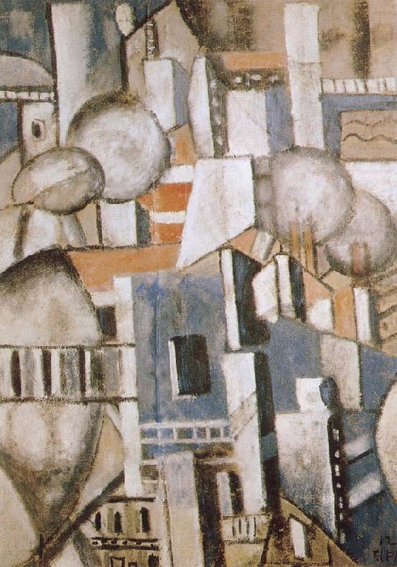 Fernard Leger The housetop of Paris china oil painting image